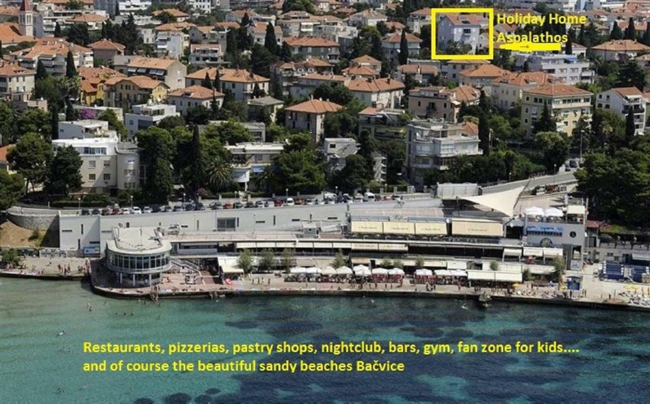 Holiday Home Aspalathos - With Free Parking, Near The Beach, A Few Minutes' Walking Distance To The Unesco Palace Сплит Екстериор снимка